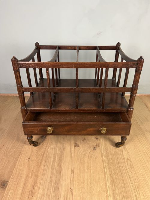 LARGE MAHOGANY CANTERBURY CIRCA 1830 - ADDITIONAL PHOTO 6