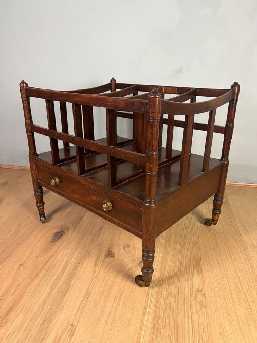 LARGE MAHOGANY CANTERBURY CIRCA 1830 - ADDITIONAL PHOTO 1