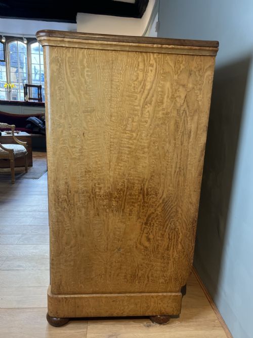 HUNGARIAN ASH VICTORIAN LARGE CHEST OF DRAWERS CIRCA 1880 - ADDITIONAL PHOTO 1