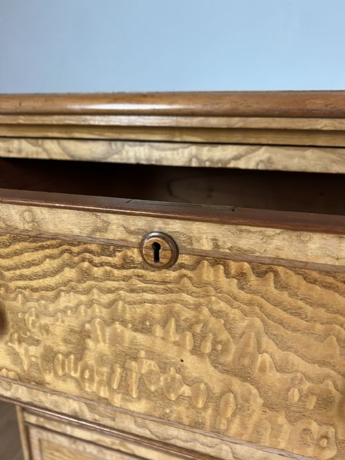 HUNGARIAN ASH VICTORIAN LARGE CHEST OF DRAWERS CIRCA 1880 - ADDITIONAL PHOTO 2