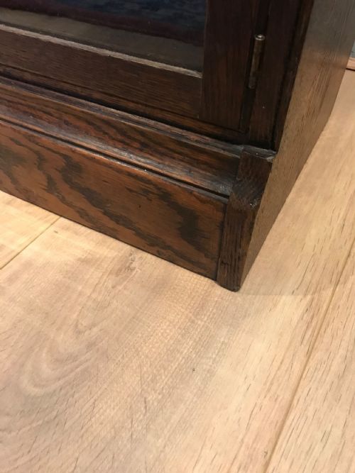 OAK MINTY STYLE GLAZED BOOKCASE - ADDITIONAL PHOTO 3