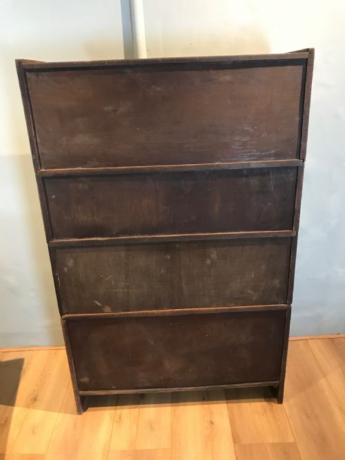 OAK MINTY STYLE GLAZED BOOKCASE - ADDITIONAL PHOTO 5