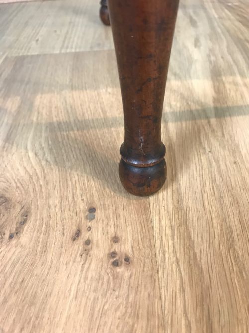 E W GODWIN STYLE WALNUT SIDE TABLE - ADDITIONAL PHOTO 4