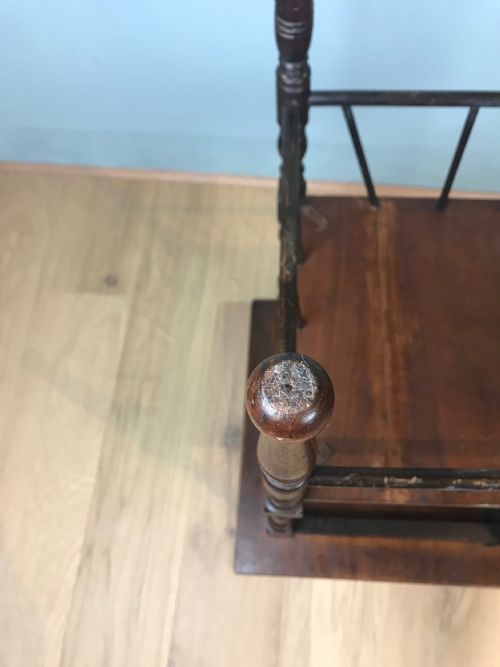 E W GODWIN STYLE WALNUT SIDE TABLE - ADDITIONAL PHOTO 5