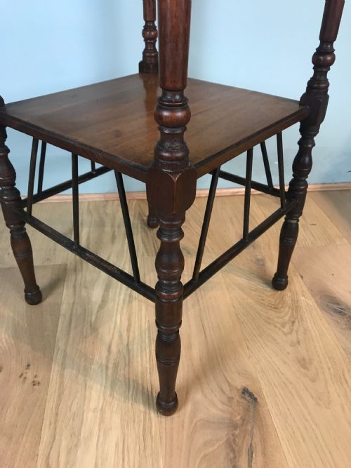 E W GODWIN STYLE WALNUT SIDE TABLE - ADDITIONAL PHOTO 8