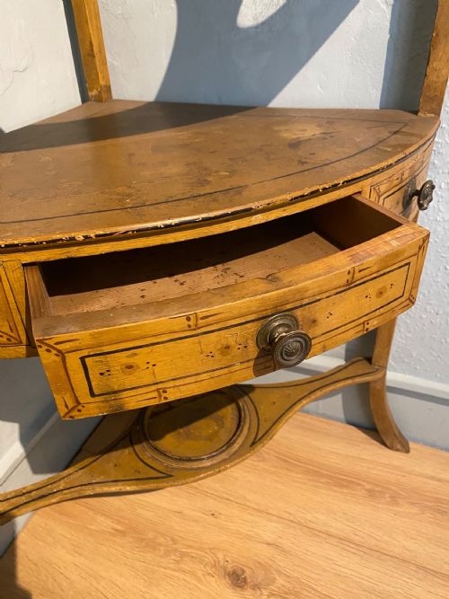 REGENCY PAINTED CORNER WASHSTAND - ADDITIONAL PHOTO 5