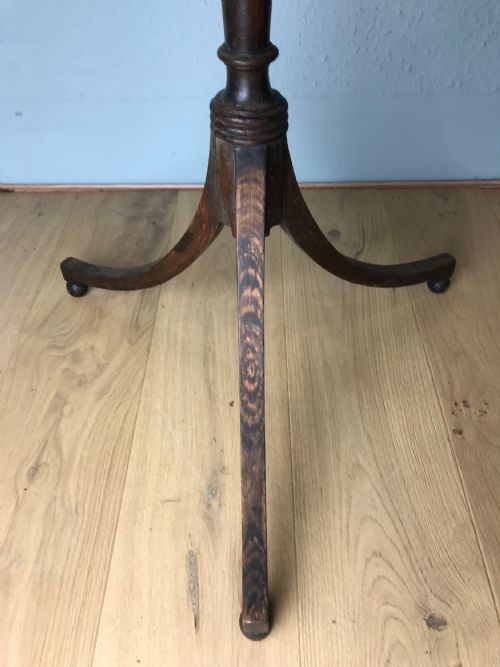 REGENCY SPECIMEN WOOD TRIPOD TABLE - ADDITIONAL PHOTO 3