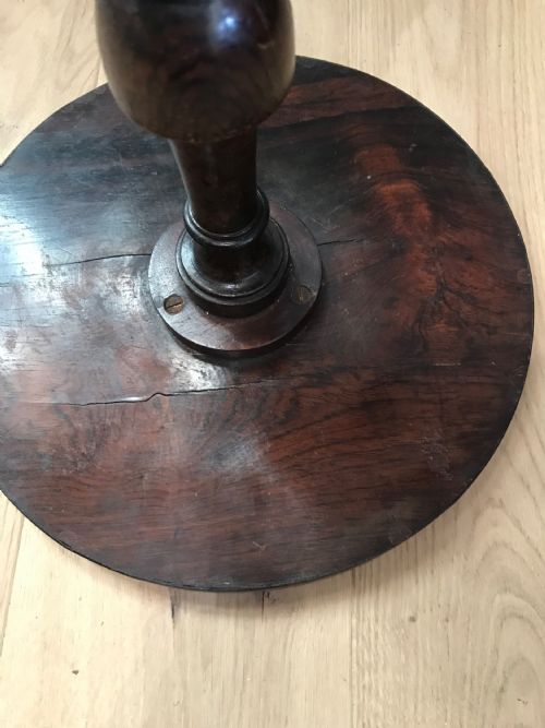 REGENCY SPECIMEN WOOD TRIPOD TABLE - ADDITIONAL PHOTO 5