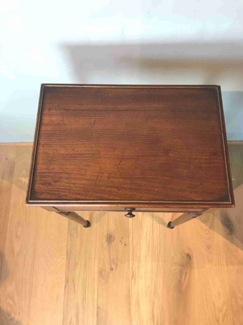 WILLIAM 4TH SMALL MAHOGANY SIDE TABLE - ADDITIONAL PHOTO 1