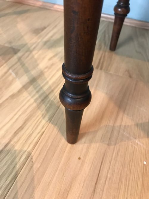 WILLIAM 4TH SMALL MAHOGANY SIDE TABLE - ADDITIONAL PHOTO 6