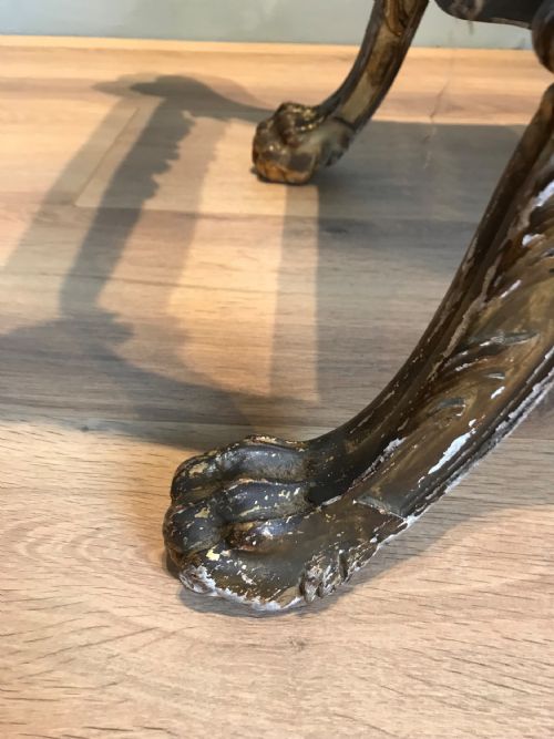 GILT CURULE STOOL - ADDITIONAL PHOTO 6