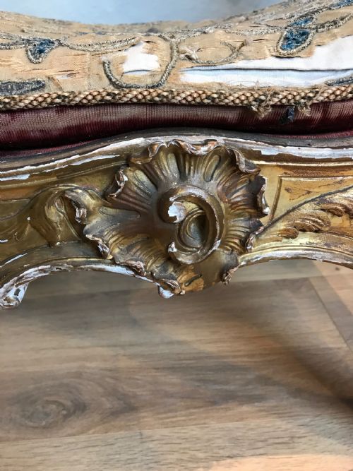 GILT CURULE STOOL - ADDITIONAL PHOTO 8