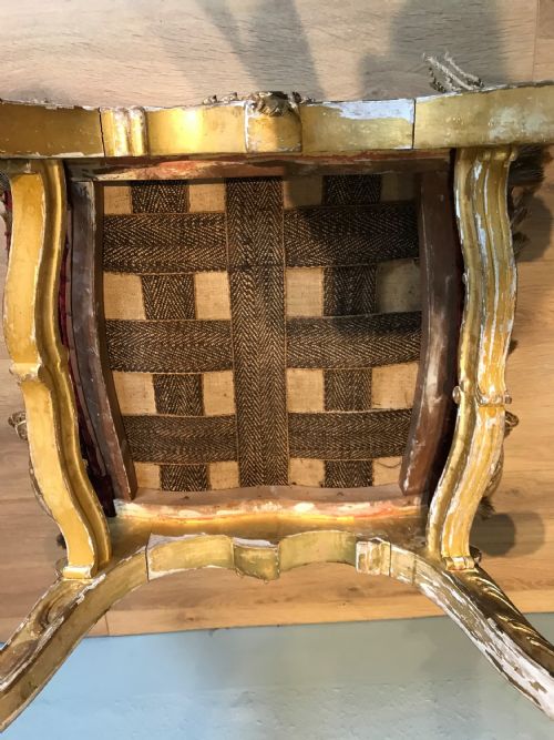 GILT CURULE STOOL - ADDITIONAL PHOTO 13