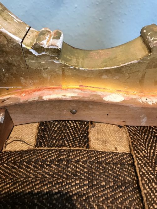 GILT CURULE STOOL - ADDITIONAL PHOTO 14