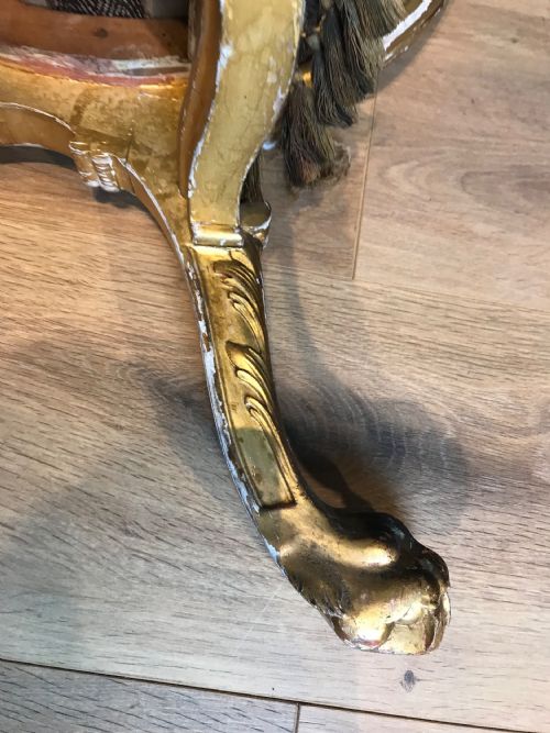 GILT CURULE STOOL - ADDITIONAL PHOTO 16
