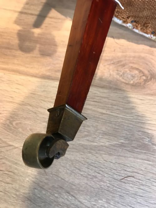 SMALL EDWARDIAN TUB ARM CHAIR - ADDITIONAL PHOTO 4