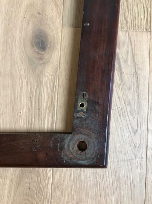 MAHOGANY CAMPAIGN CHAIR - ADDITIONAL PHOTO 2