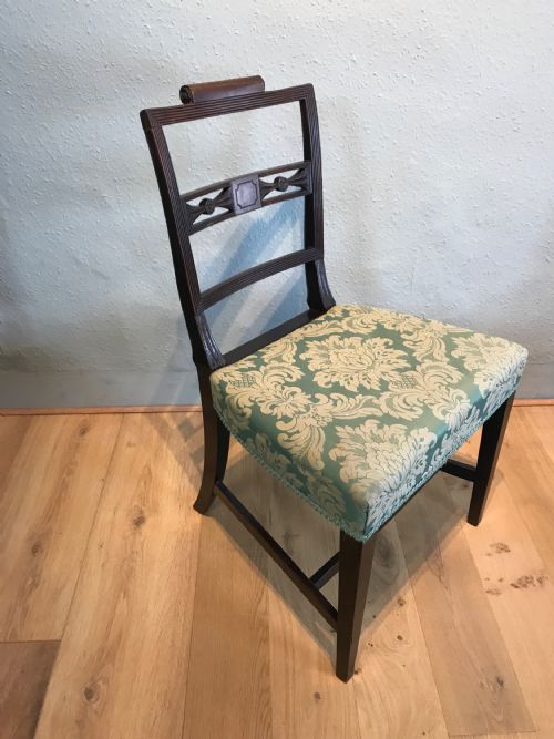SET OF SIX SHERATON DINING CHAIRS - ADDITIONAL PHOTO 5