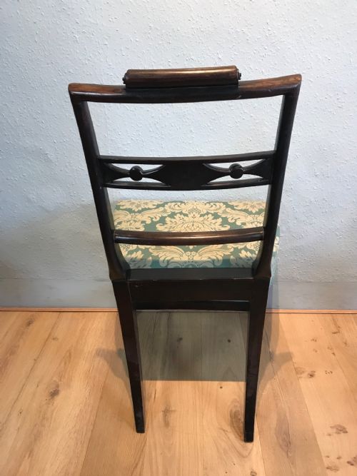 SET OF SIX SHERATON DINING CHAIRS - ADDITIONAL PHOTO 6