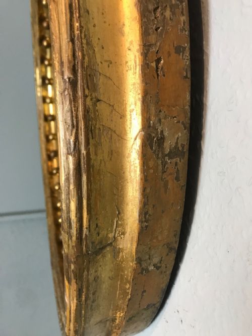 REGENCY GILT CONVEX MIRROR - ADDITIONAL PHOTO 9