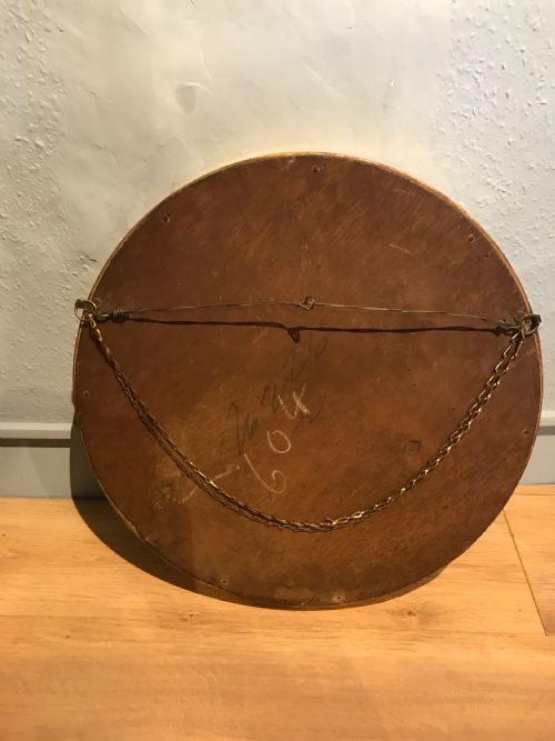 19TH CENTURY GILT CONVEX MIRROR - ADDITIONAL PHOTO 6