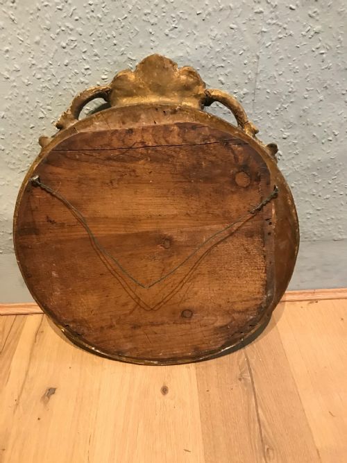 PAIR OF GILT ROUND MIRRORS - ADDITIONAL PHOTO 11