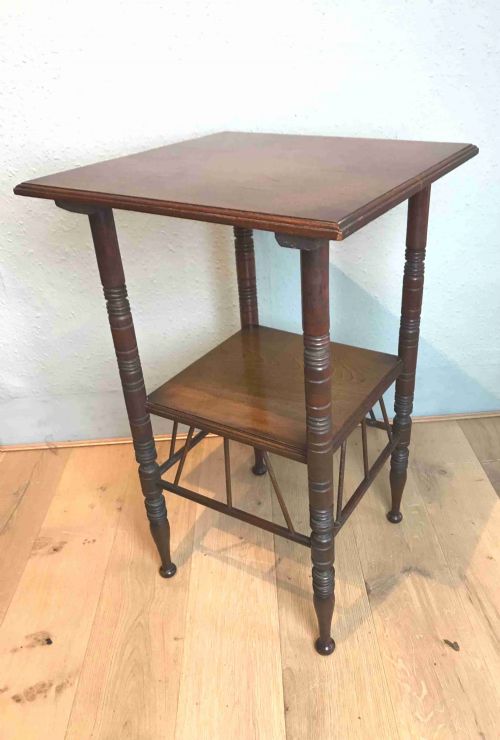 antique 19th century walnut side table by e w godwin - CATEGORY: ANTIQUE TABLES - DATED 19TH CENTURY