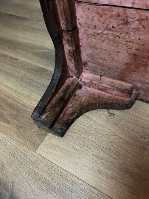 ANTIQUE GEORGIAN MAHOGANY BOW FRONT CHEST OF DRAWERS - ADDITIONAL PHOTO 20