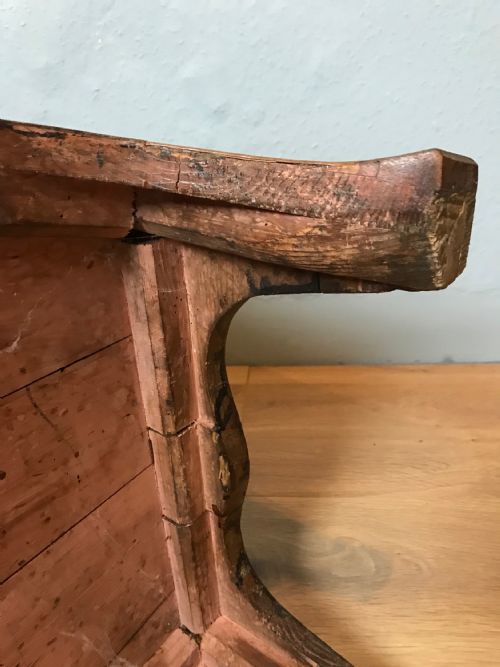 ANTIQUE GEORGIAN MAHOGANY BOW FRONT CHEST OF DRAWERS - ADDITIONAL PHOTO 21