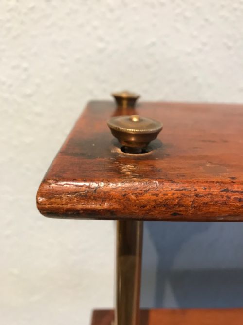 ANTIQUE CAMPAIGN SHELVES - ADDITIONAL PHOTO 5