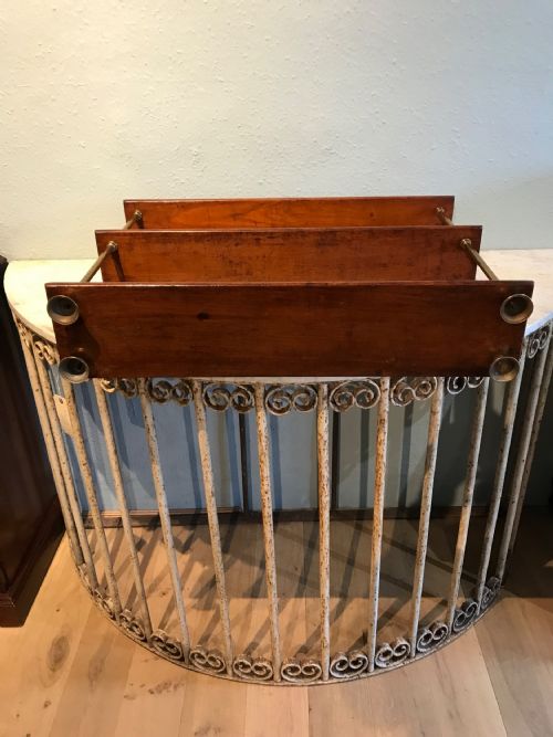 ANTIQUE CAMPAIGN SHELVES - ADDITIONAL PHOTO 6