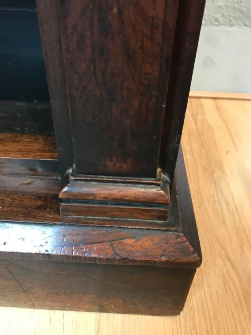 WILLIAM 4TH ROSEWOOD OPEN BOOKCASE - ADDITIONAL PHOTO 5