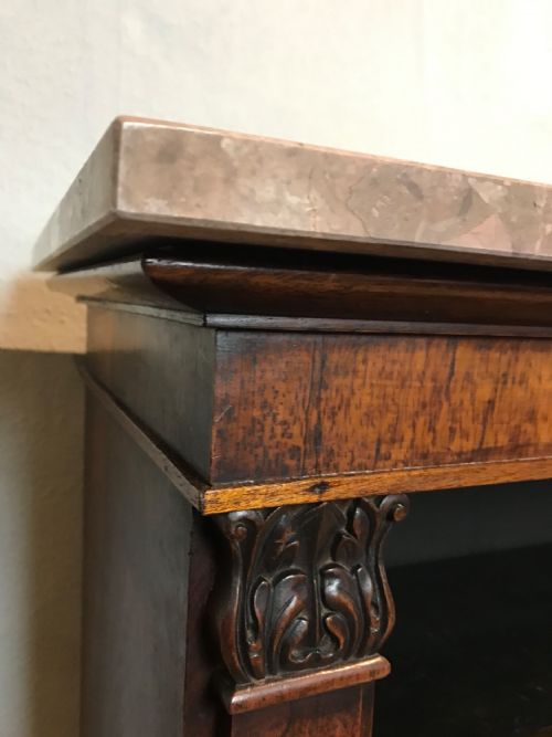 WILLIAM 4TH ROSEWOOD OPEN BOOKCASE - ADDITIONAL PHOTO 7