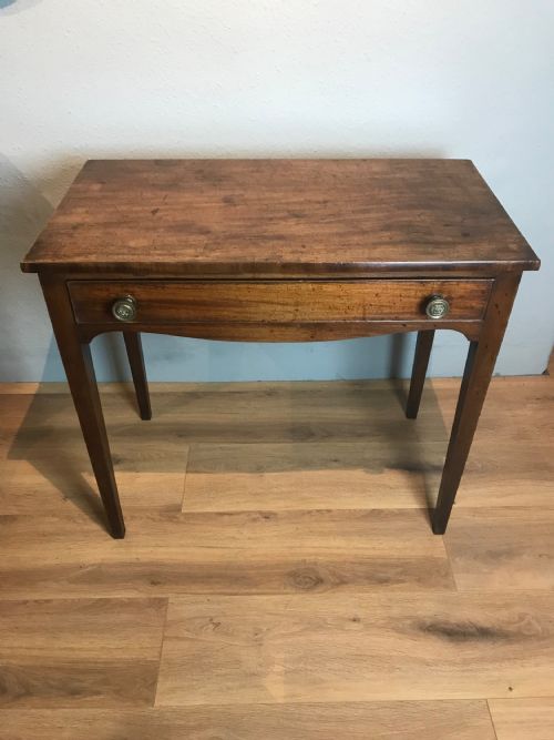 antique mahogany side table - CATEGORY: ANTIQUE TABLES - DATED 1800