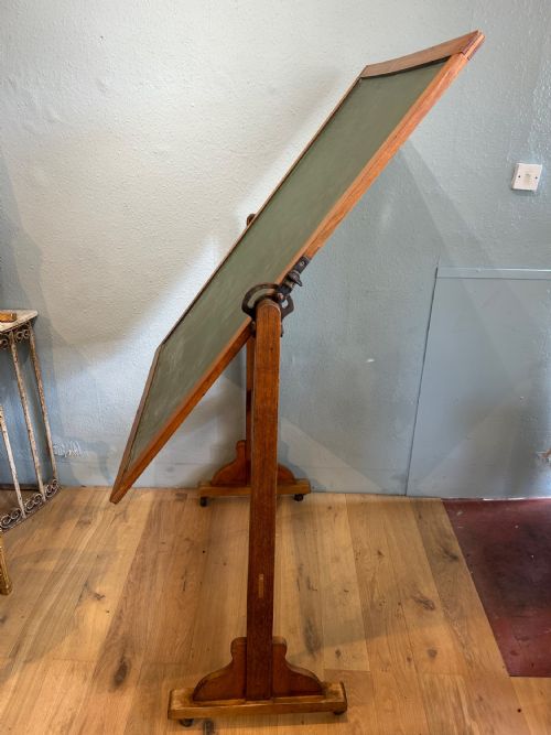 LARGE DOUBLE SIDED ANTIQUE SCHOOL BLACKBOARD - ADDITIONAL PHOTO 3