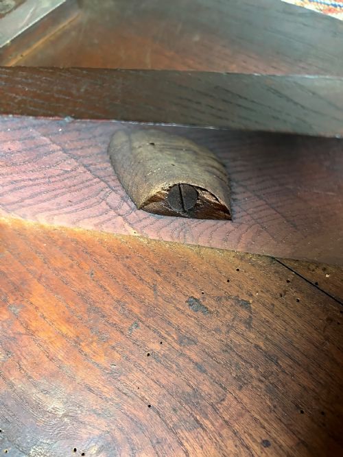 ELM AND FRUITWOOD CRICKET TABLE CIRCA 1790 - ADDITIONAL PHOTO 15