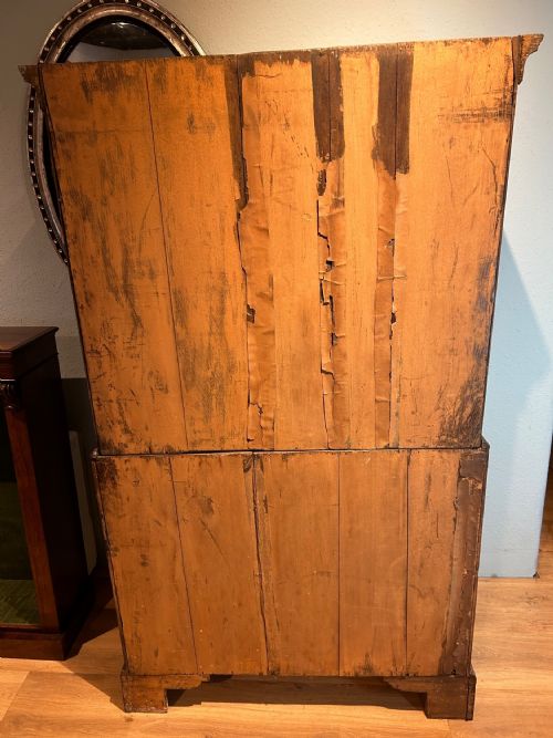 TALLBOYCHEST ON CHEST IN VIRGINIAN WALNUT CIRCA 1750 - ADDITIONAL PHOTO 12
