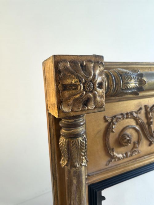 LARGE REGENCY GILDED PIER MIRROR CIRCA 1825 - ADDITIONAL PHOTO 2