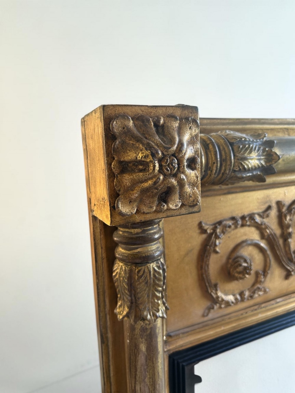 Large Regency Gilded Pier Mirror Circa 1825 View III