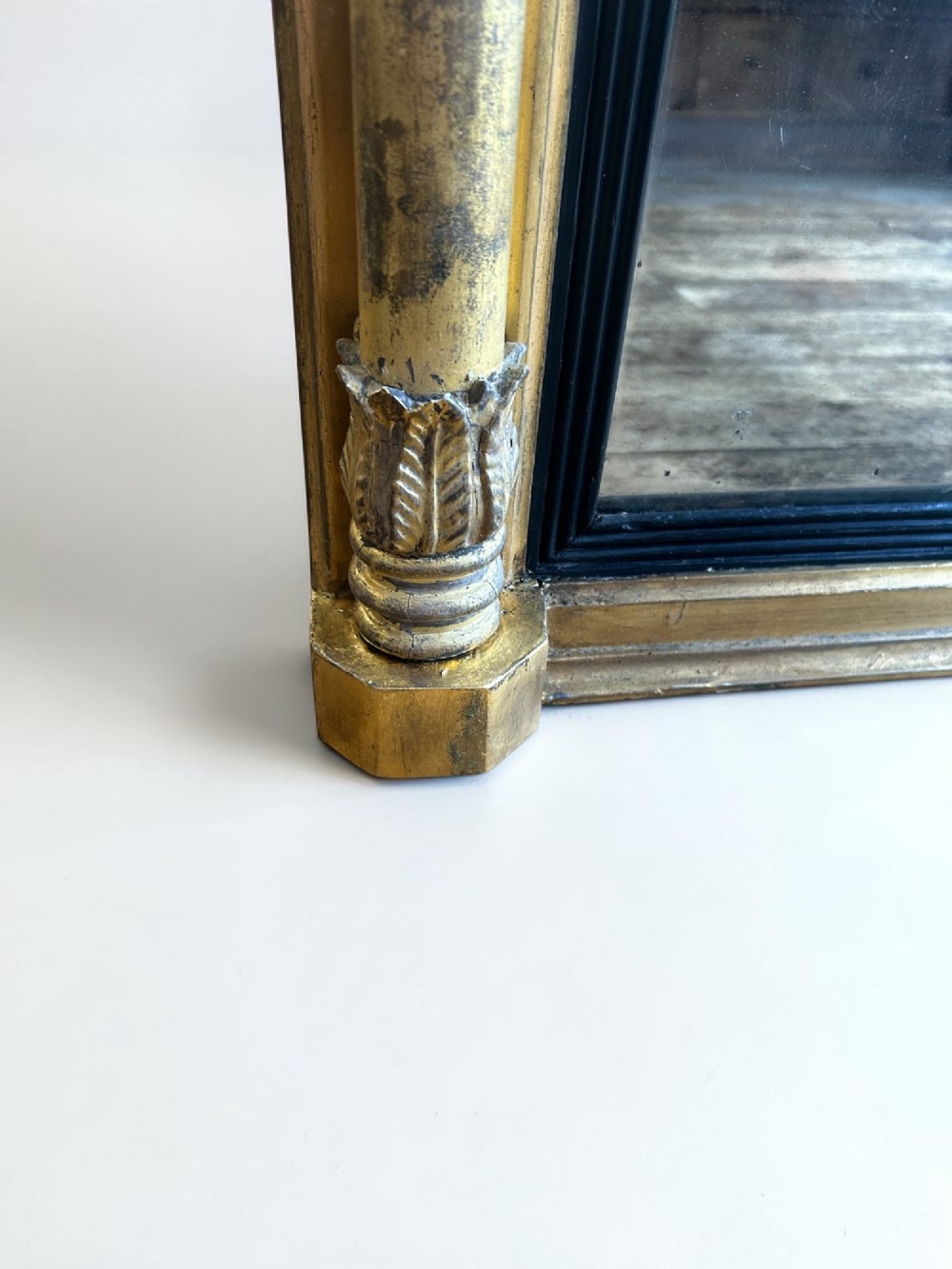 Large Regency Gilded Pier Mirror Circa 1825 View V
