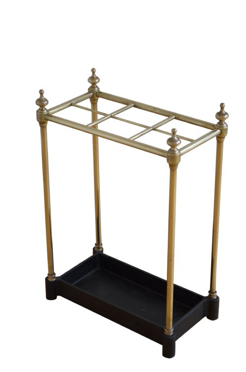 Vintage Brass Umbrella Stand