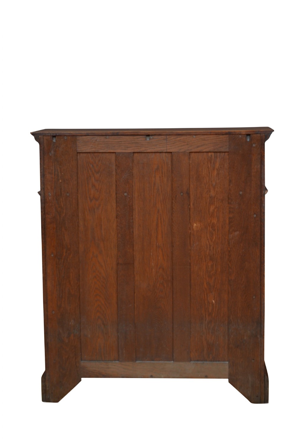 Arts and Crafts Oak Open Bookcase View XVI