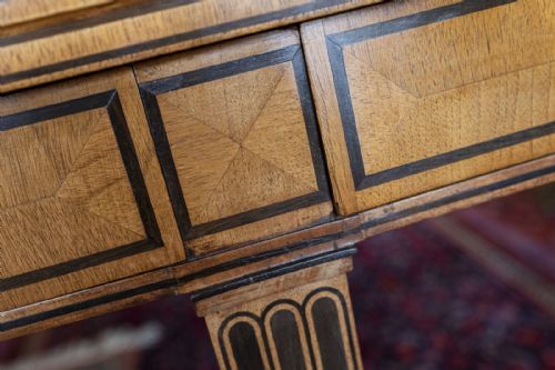 19TH CENTURY OVAL BOARDROOM OR OFFICE TABLE OF INCREDIBLE QUALITY - ADDITIONAL PHOTO 3