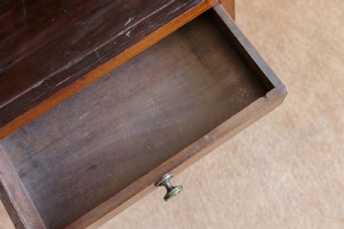 LATE 19TH CENTURY MAHOGANY BEDSIDE CUPBOARD - ADDITIONAL PHOTO 4