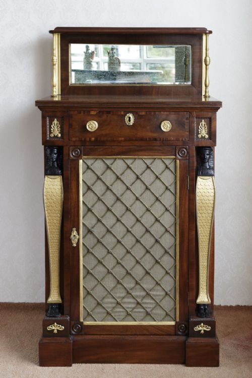 EXCEEDINGLY RARE SIDE CABINET OF VERY SMALL SIZE - ADDITIONAL PHOTO 1
