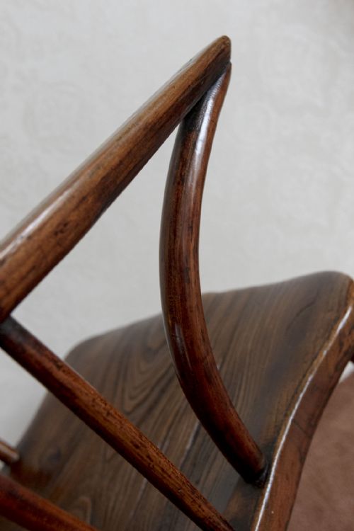 EARLY 19TH CENTURY HIGH BACKED WINDSOR CHAIR - ADDITIONAL PHOTO 5