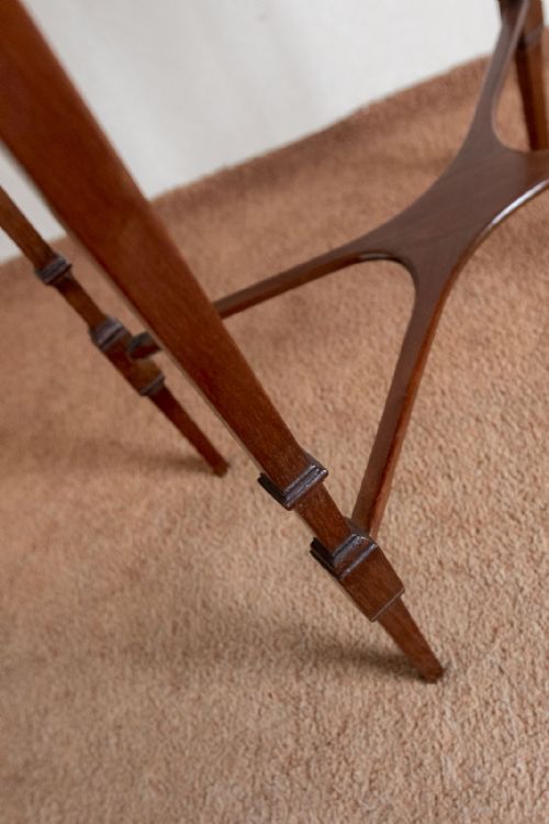 BEAUTIFULLY MADE MAHOGANY WORK OR SIDE TABLE - ADDITIONAL PHOTO 6