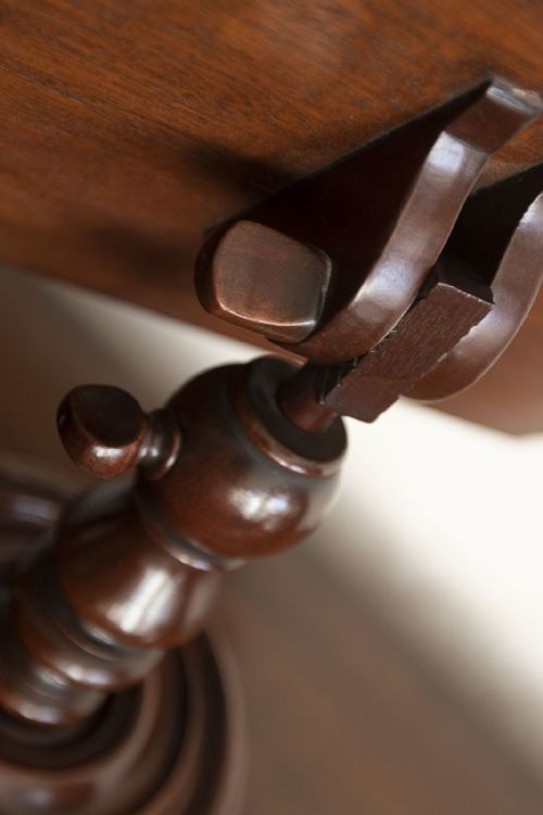 GEORGIAN MAHOGANY PORTABLE LECTERN - ADDITIONAL PHOTO 5