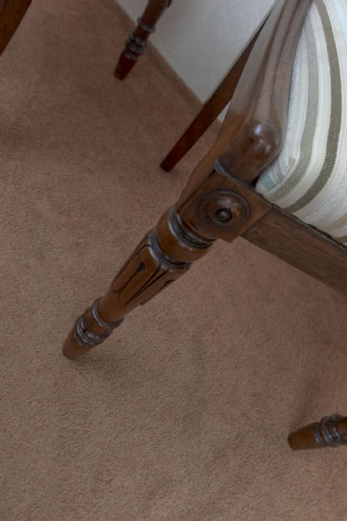 SET OF SIX MAHOGANY DINING CHAIRS - ADDITIONAL PHOTO 7