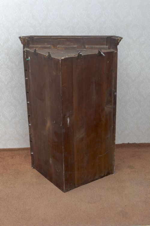 18TH CENTURY MAHOGANY CORNER CUPBOARD - ADDITIONAL PHOTO 5